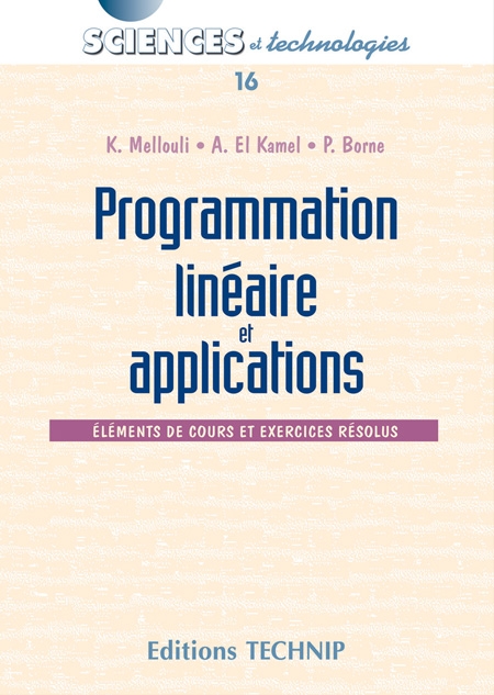 Programmation linéaire et applications