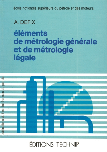 Éléments de métrologie générale et de métrologie légale