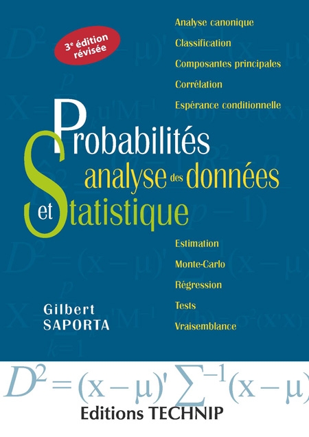 Probabilités, analyse des données et statistique