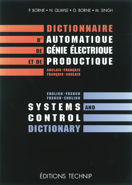 Systems and Control Dictionary. English-French, French-English